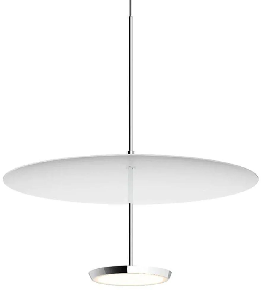 Φωτιστικό Οροφής Sky Dome 18 10570/10572 46x44,4cm Led 1250lm 18W Aluminium-White Pablo Designs