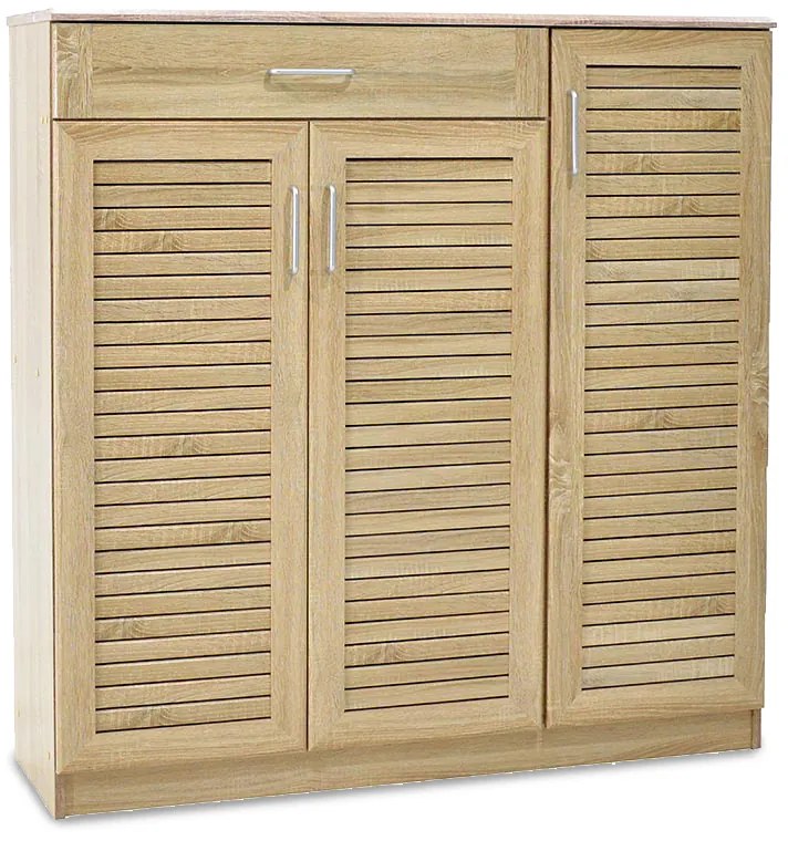 Intrahome Παπουτσοθήκη-ντουλάπι ELENA Intrahome 30 ζεύγων χρώμα sonoma 120x37x123εκ | SKU: INTRAPA-234111114
