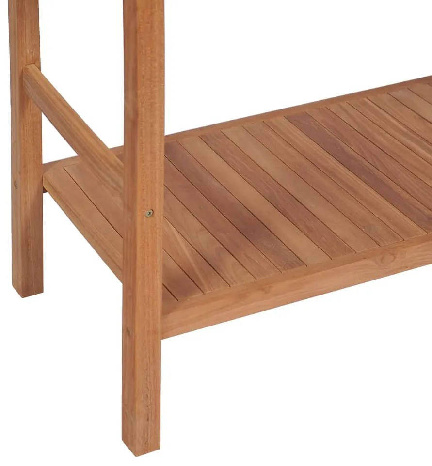 vidaXL Έπιπλο Μπάνιου 132 x 45 x 75 εκ. από Μασίφ Ξύλο Teak