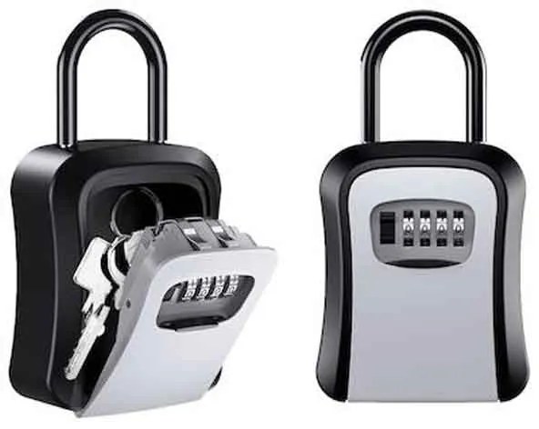 Κλειδοθήκη με Συνδυασμό 4 Ψηφίων Επιτοίχια Μεταλλική Αδιάβροχη - Key safe box