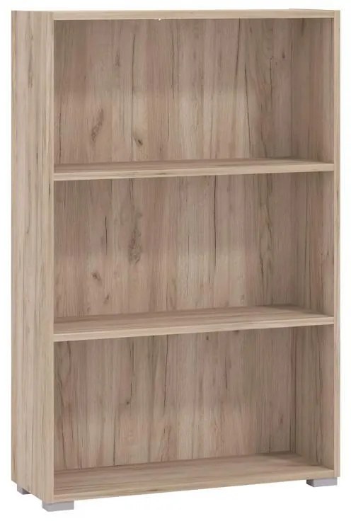 Βιβλιοθήκη Tomar 3 Γκρί Δρύς 70x24,5x107,5 εκ. 70x24.5x107.5 εκ.