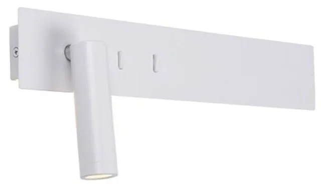 Φωτιστικό Τοίχου - Σποτ Led H-52 3W+5W+5W 3000K 85Lm White Aluminium