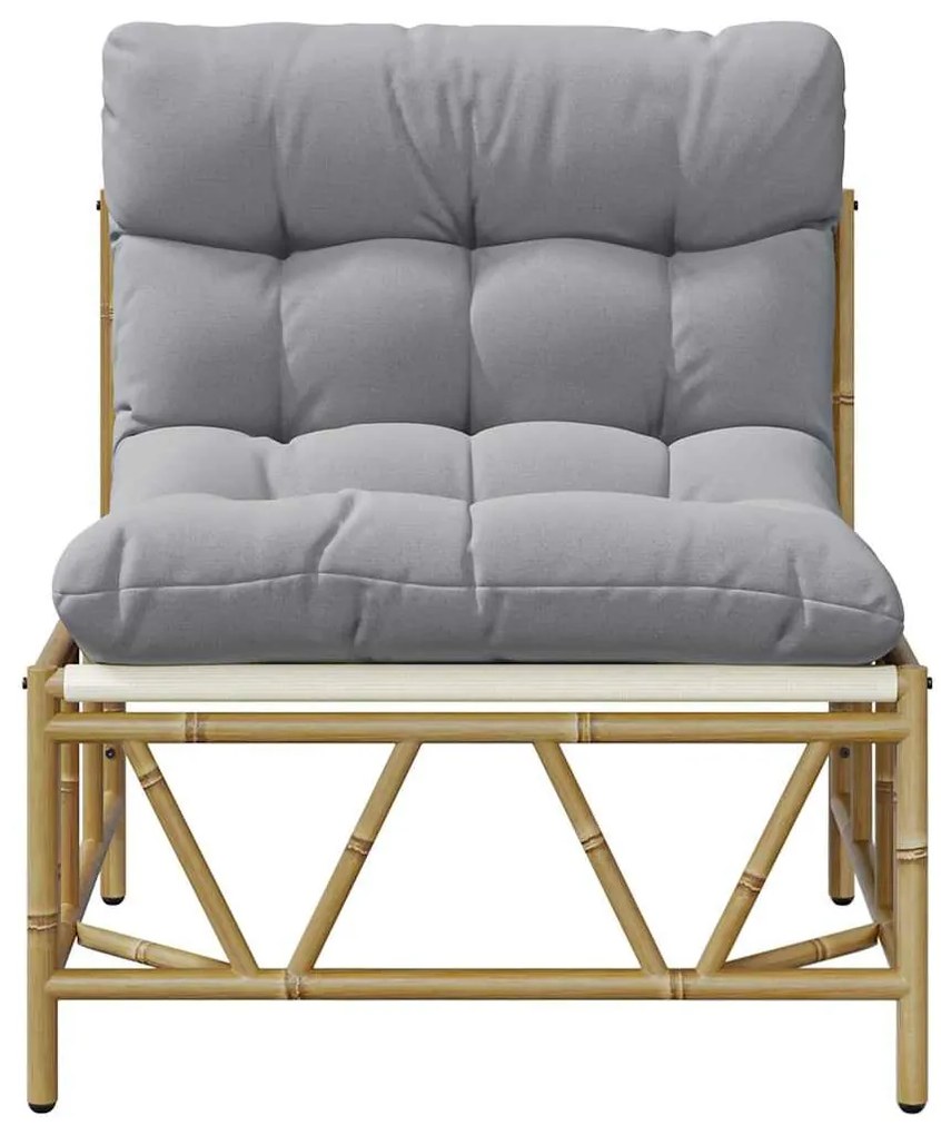 vidaXL Καρέκλα Κήπου 2 pcs Ανοιχτό γκρι 75 x 75 x 71 εκ Ατσάλι