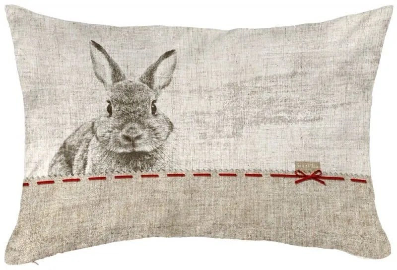 Μαξιλάρι Easter Cushion 10 Με Γέμιση White-Beige Saint Clair 30Χ45 Πολυέστερ