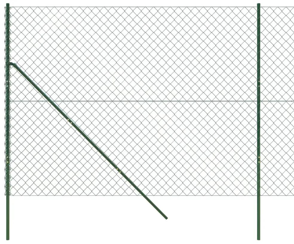 vidaXL Συρματόπλεγμα Περίφραξης Πράσινο 1,6 x 10 μ.