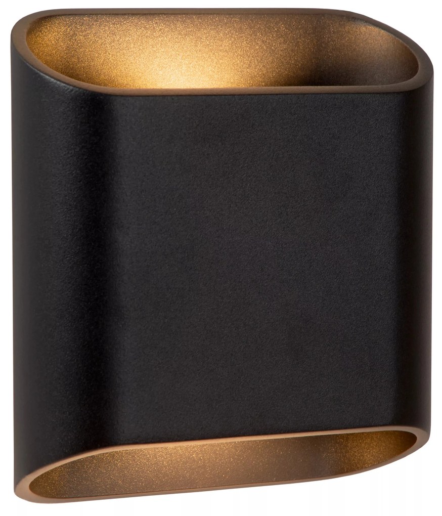 Φωτιστικό Επίτοιχο Lucide 69805-12-30 ATILA Μαύρο Ματ (Black Mat) 2700 K