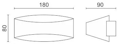 Απλίκα LED 5879