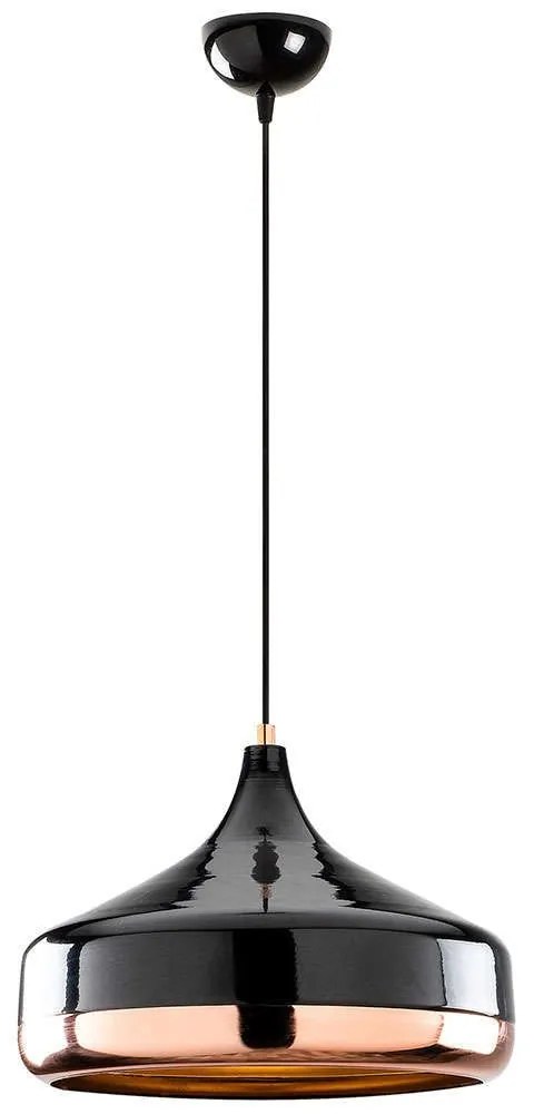 Φωτιστικό Οροφής Yildo 892OPV1771 Φ36x122cm E27 40W Black-Copper Opviq