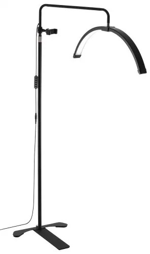 Half Moon Light for Esthetician 26inch Dimmable LED Floor Lamp Lash Light Arched