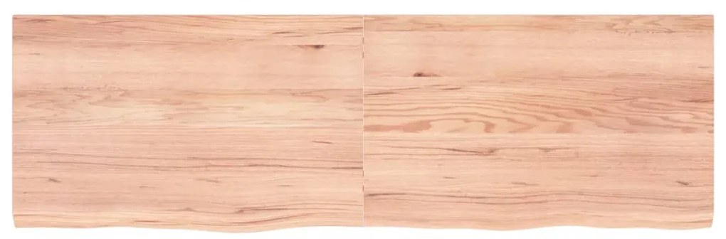 Επιφ Τραπεζιού Αν Καφέ 160x50x(2-4)εκ. Επεξ. Μασίφ Ξύλο Δρυός 3156385