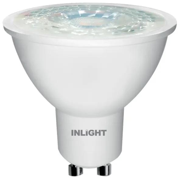 InLight GU10 LED 7watt 3000Κ Θερμό Λευκό 7.10.08.09.1