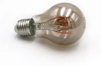 Διακοσμητική Led Λάμπα COG Spiral Spiral Αχλάδι Ε27 6W Ντιμαριζ. Θερμό 13-276496009 Lumen 13-276496009 Γκρι