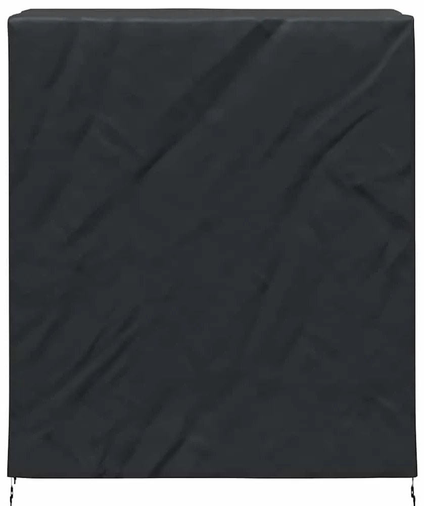 vidaXL Κάλυμμα Τραπέζης Πινγκ Πονγκ Μαύρο 165 x 70 x 185 εκ ύφασμα