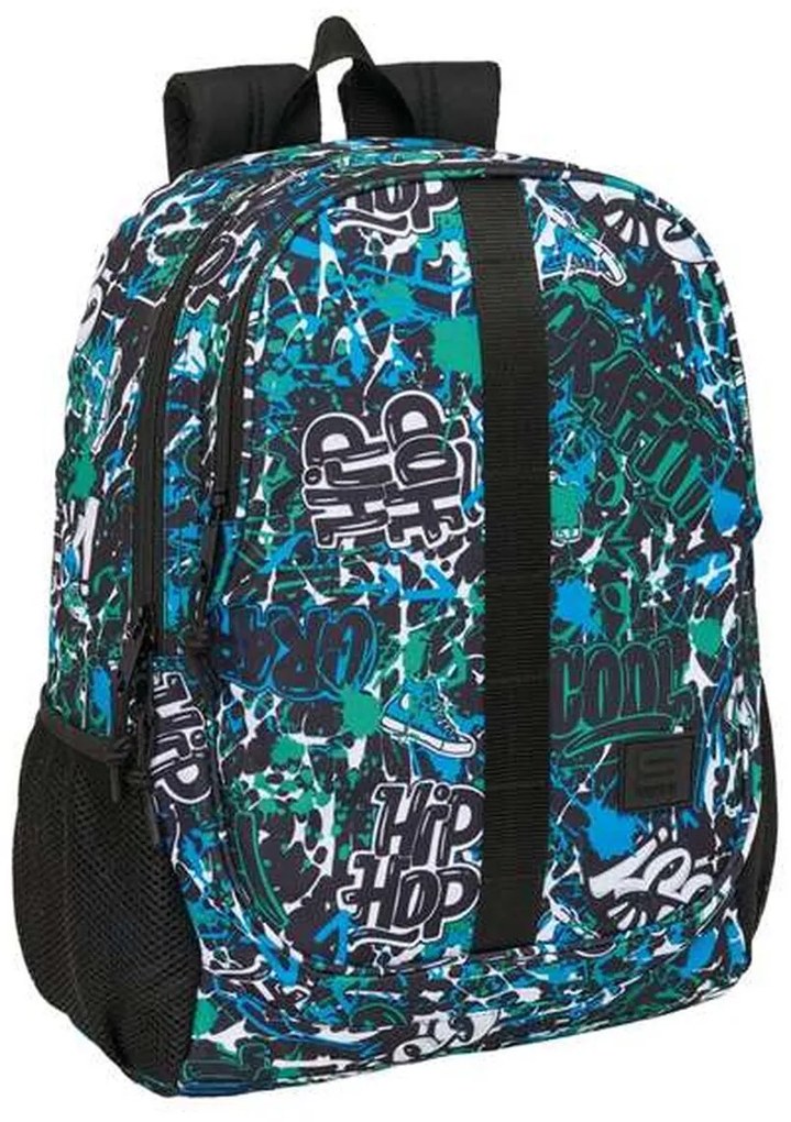 Σχολική Τσάντα Safta Go 32 x 44 x 16 cm Γκράφιτι