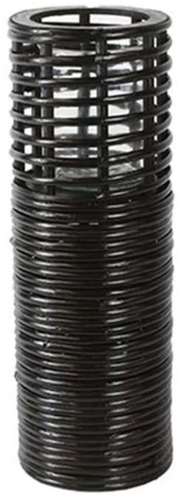 Φανάρι Ξύλινο 013.784054 18x50cm Black Wood