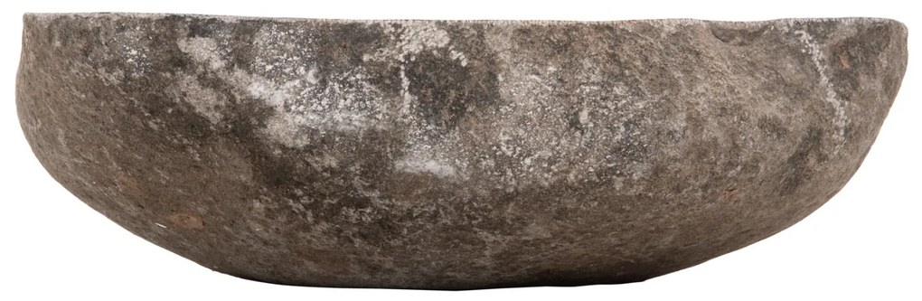 Νεροχύτης Stone Sink Λαξευμένη Πέτρα Γκρι Απόχρωση 55x44x16 Εκ.