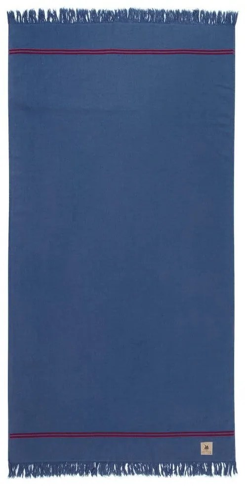 Πετσέτα Θαλάσσης - Παρεό 3520 Blue Greenwich Polo Club Θαλάσσης 80x170cm 100% Cotton
