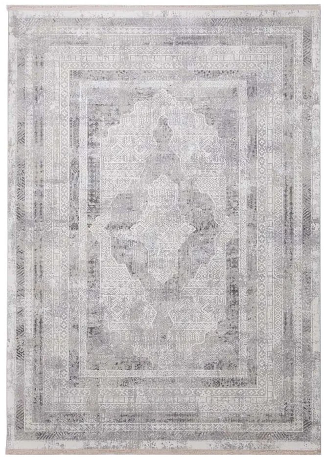 Χαλί Infinity 5915A WHITE GREY Royal Carpet - 140 x 200 cm - 11INF5915A.140200 - 11INF5915A.140200