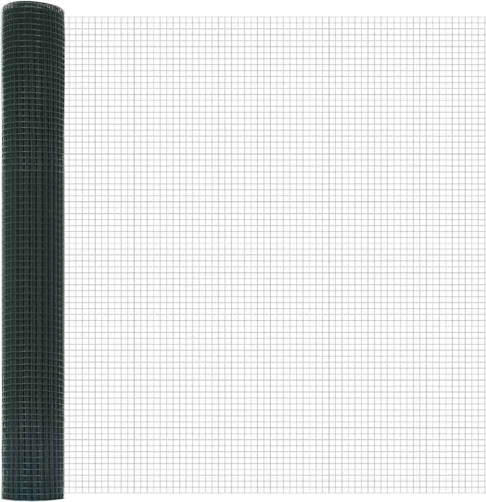 vidaXL Στύλος Περιφράξεων Πράσινο