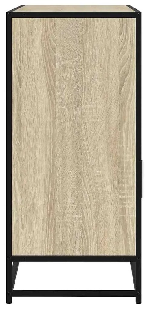 vidaXL Sideboard Sonoma Oak 100x35x76 cm Κατασκευασμένο ξύλο