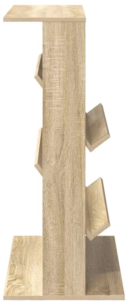 vidaXL Ράφι Περιοδικών Δρύς Sonoma 70 x 41 x 96 εκ. Επεξεργασμένο ξύλο