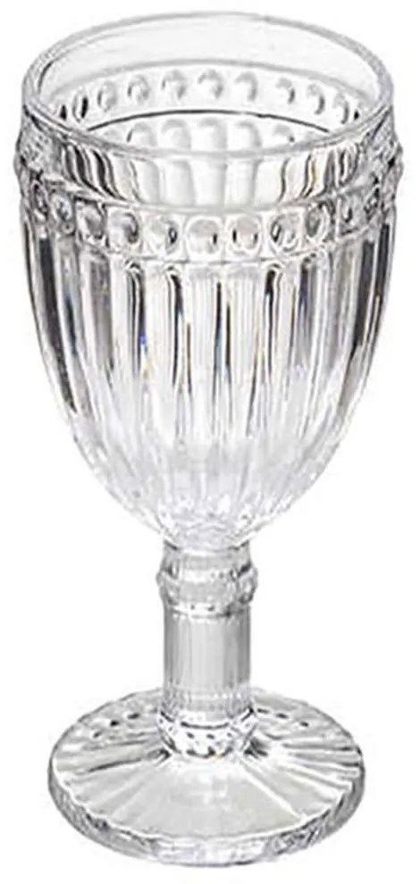 Ποτήρι Κρασιού Κολωνάτο 07.154855A 250ml Clear Glass