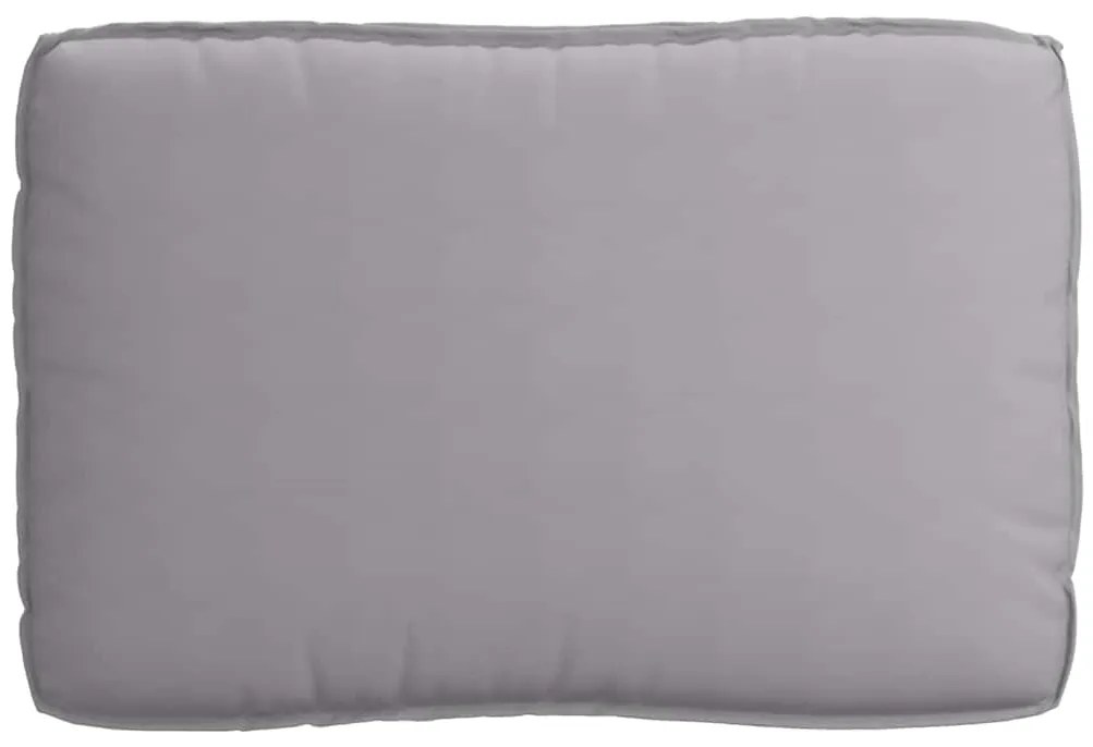 vidaXL Σετ Μαξιλαριών Πάγου 2 pcs Γκρι Ύφασμα Όξφορντ