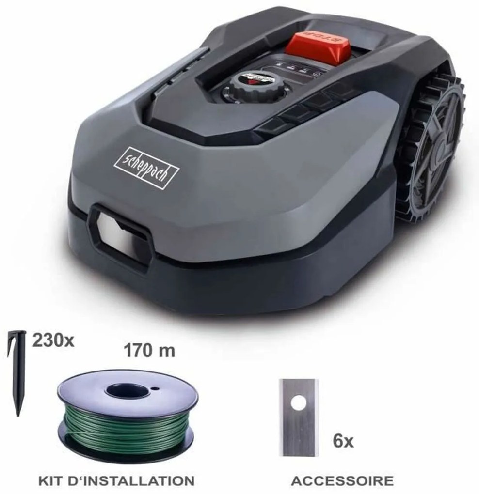 Χλοοκοπτικό με Μπαταρία Scheppach RobocutXXL900