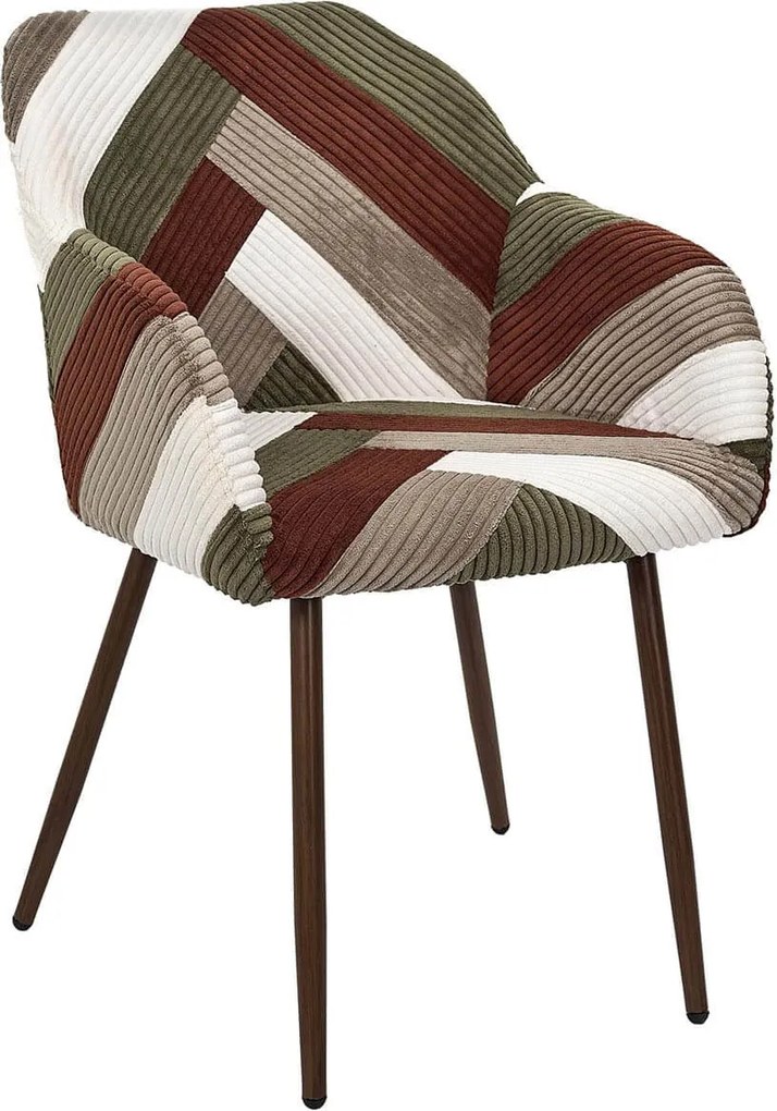 ΚΑΡΈΚΛΕΣ & ΠΟΛΥΘΡΌΝΕΣ PATCHWORK ARMCHAIR SCOTT HD0548
