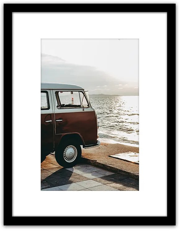 Πίνακας Σε Κορνίζα ArteLibre Πλαστικό 'Van' 35x45x1.8cm-14680069