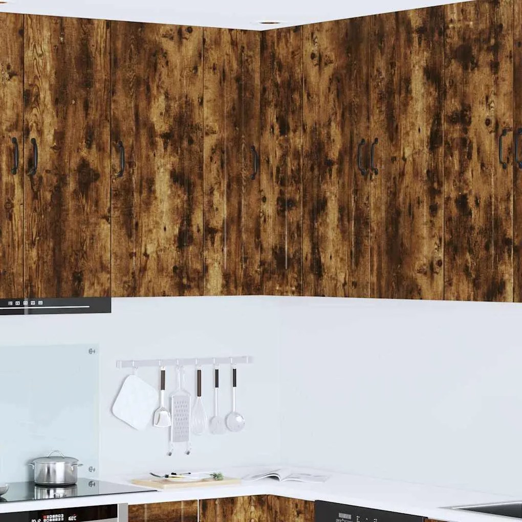 vidaXL Ντουλάπα Κουζίνας Kalmar Καπνιστό Δρύς 57 x 57 x 100 εκ.