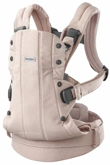 BabyBjorn Μάρσιπος Harmony, Woven, Light Pink melange