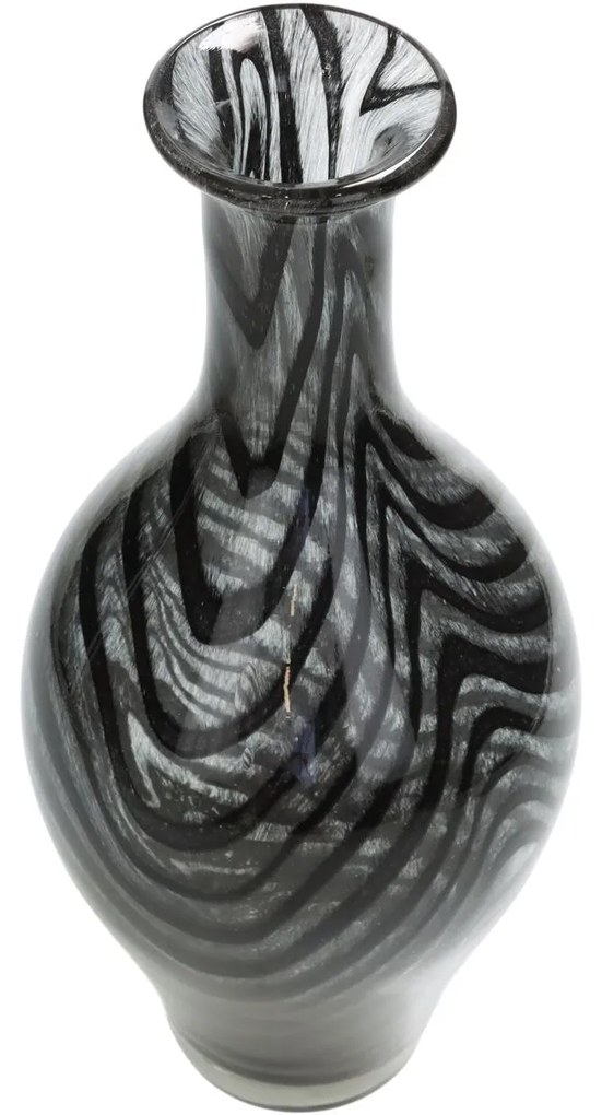 Βάζο Μαύρο Γυαλί 14x14x32.5cm - 05150087 - 05150087