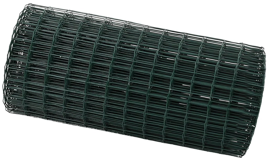 vidaXL Euro Φράχτης Πράσινος 0.4x50 μ Χάλυβας