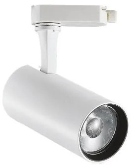 Σποτ Φωτιστικό Ράγας On-Off LED 15W IP20 4000K Fox Ideal Lux-322360-Λευκό 322360
