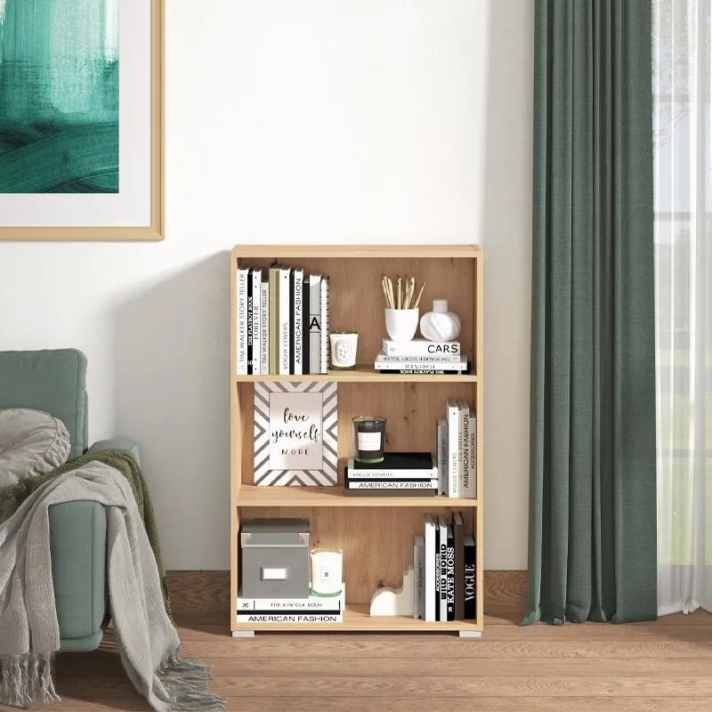 Βιβλιοθήκη Tomar 3 Artisan Oak 70x24,5x107,5 εκ. 70x24.5x107.5 εκ.