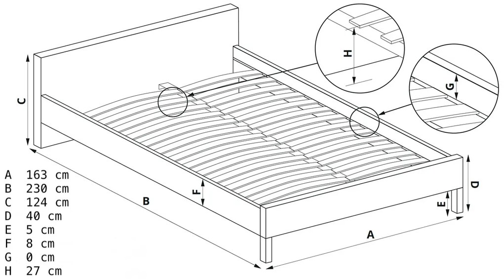 Holly Τουαλέτα Λευκή με Φωτισμό 94x43x140cm