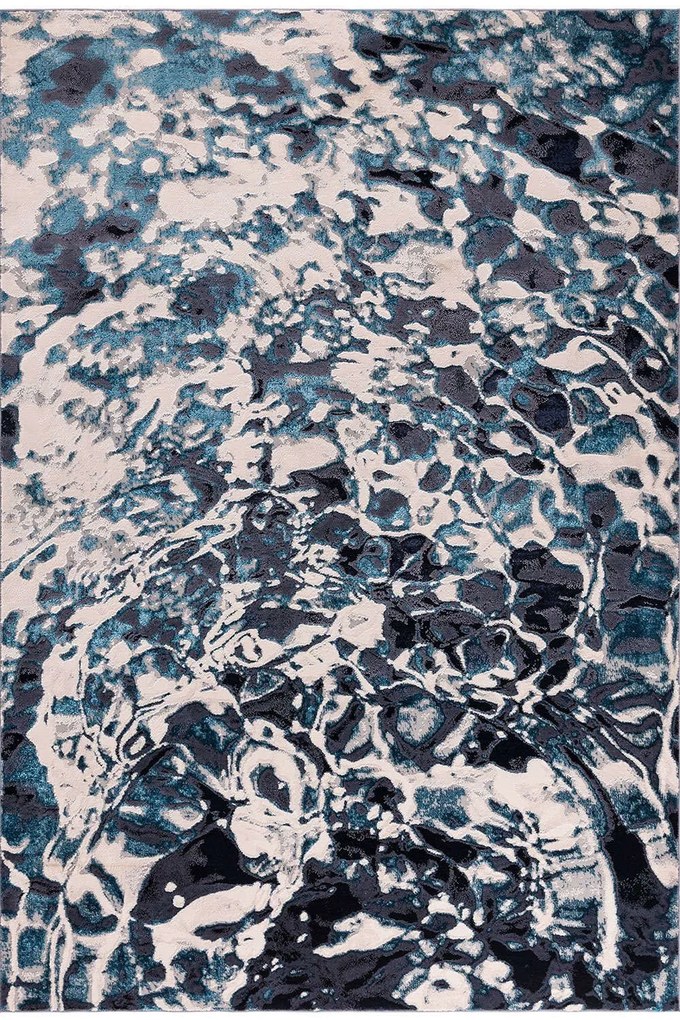 Χαλί Aurora AU21 Foam Blue-Silver Asiatic London 120X170cm