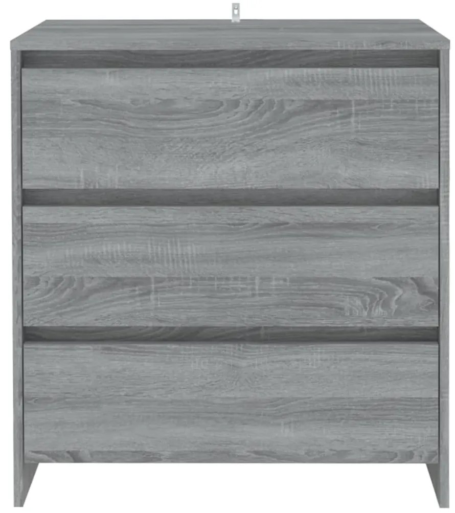 vidaXL Μπουφές Γκρι Sonoma 70x41x75 εκ. από Επεξεργασμένο Ξύλο