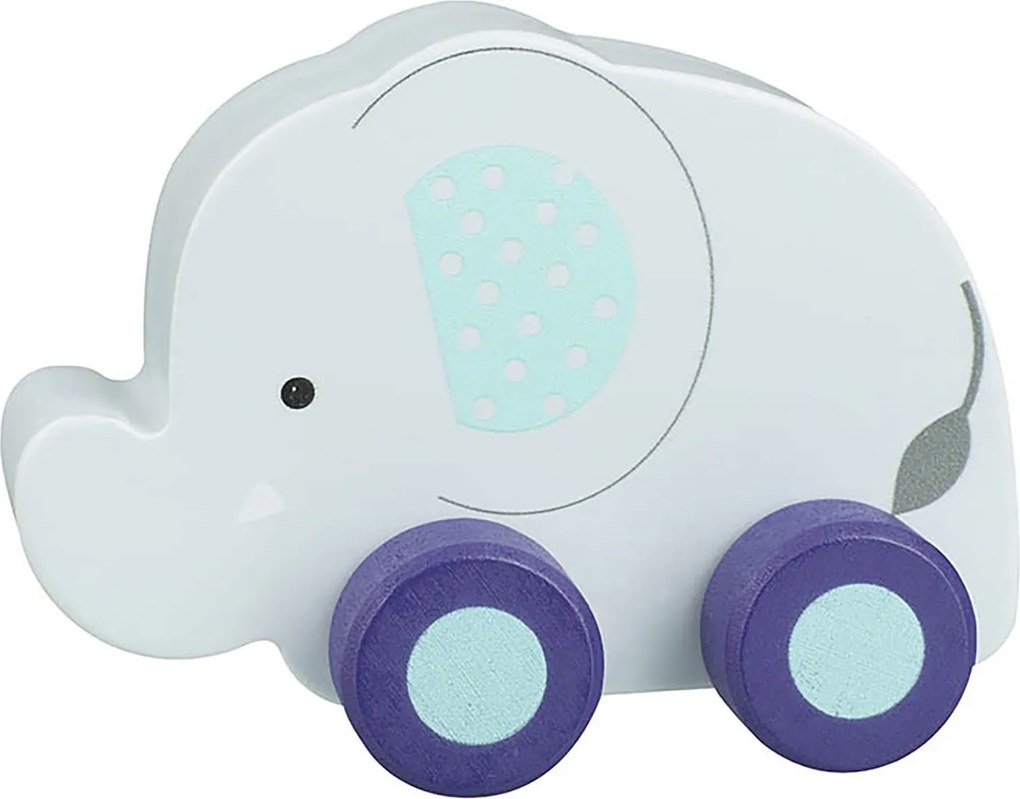 Ελέφαντας Push &amp; Pull Orange Tree Toys