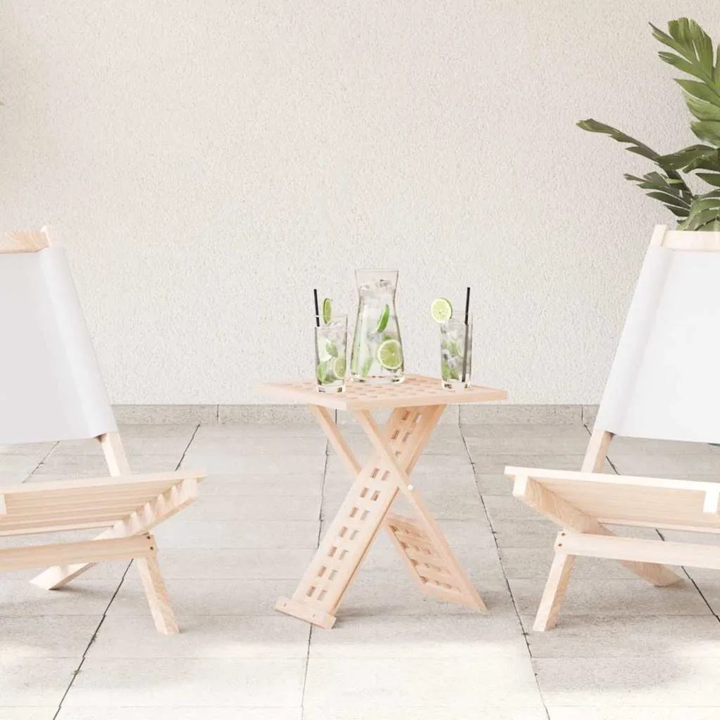 vidaXL Τραπεζάκι σαλονιού Καφέ 33 x 33 x 40.5 εκ Μασίφ ξύλο καρυδιάς
