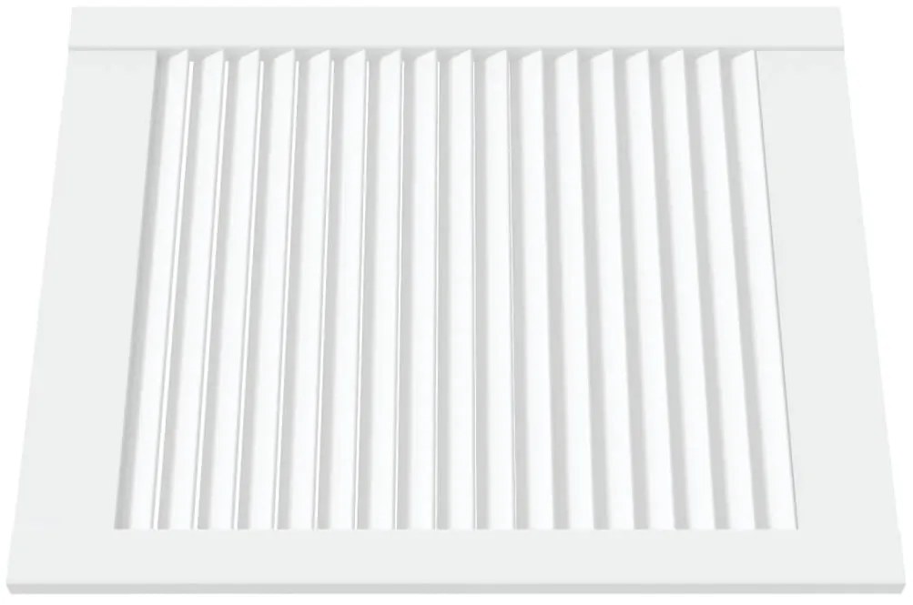 vidaXL Πορτάκι με Περσίδες 61,5x49,4 εκ. από Μασίφ Ξύλο Πεύκου