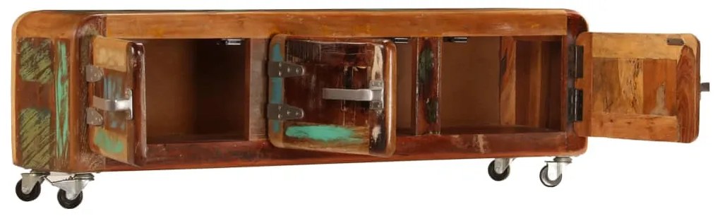 vidaXL Έπιπλο Τηλεόρασης 120 x 30 x 37 εκ. από Μασίφ Ανακυκλωμένο Ξύλο