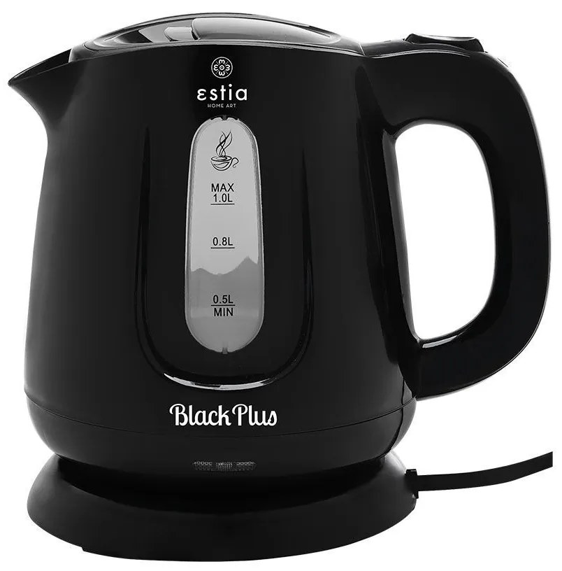 Estia 06-17231 Black Plus Βραστήρας 1lt, 1100W, Μαύρος