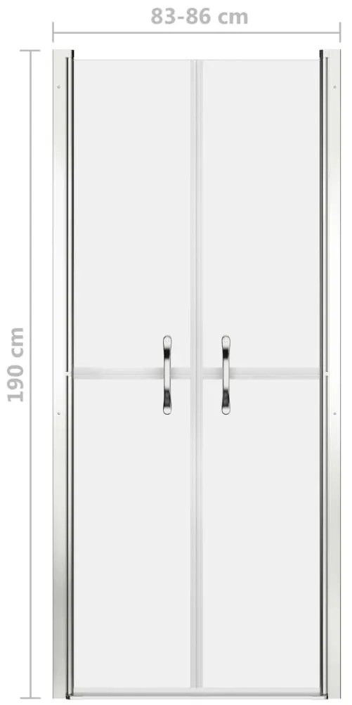 vidaXL Πόρτα Ντουζιέρας με Αμμοβολή 86 x 190 εκ. από ESG