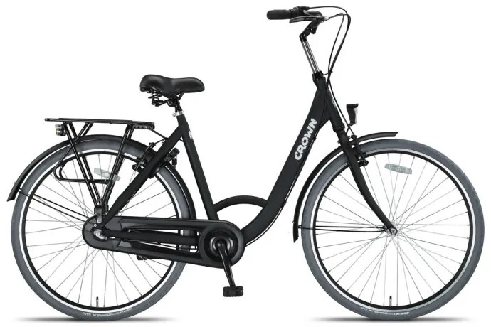 Rio Plus 28 Inch 53 cm Women 3SP Rim Brakes BlackCrown