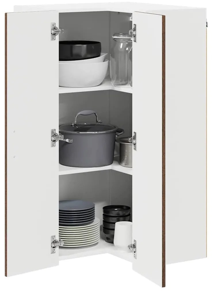 vidaXL Ντουλάπα Κουζίνας Kalmar Καφέ δρυς 57 x 57 x 100 εκ.