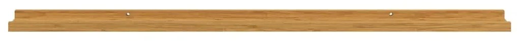 vidaXL Ράφι Τοίχου 4 pcs Μπεζ 115 x 9 x 3 cm Επεξεργασμένο ξύλο