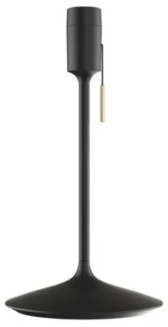 Σώμα Επιτραπέζιου Φωτιστικού 1xΕ27 Θύρα USB Υφασμάτινο Καλώδιο Santé Table Umage-4046-Μαύρο 4046