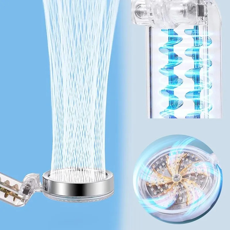 Τηλέφωνο Κεφαλή Ντους Μπάνιου με Φίλτρο - High Pressure Shower Head with Filter